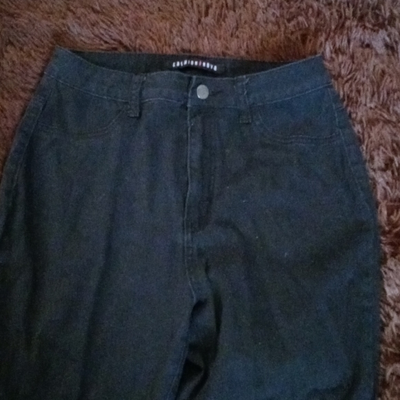 Fashion Nova Black skinny jeans sz 11 - Picture 3 of 4